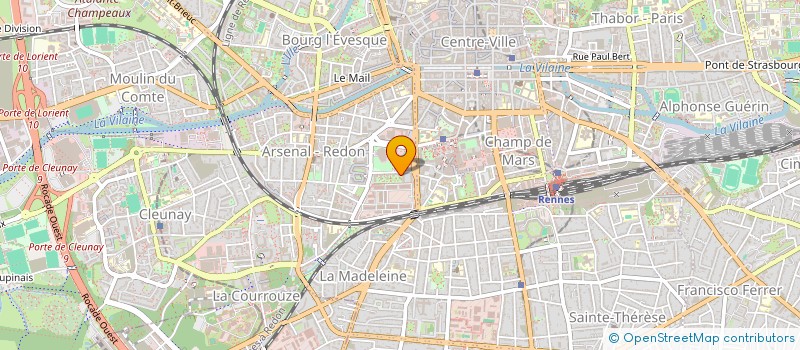 localisation de l'entreprise EMELINE TERMET ARCHITECTE  RENNES