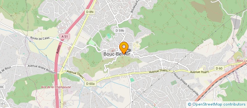 localisation de l'entreprise EMELIOR à BOUC-BEL-AIR