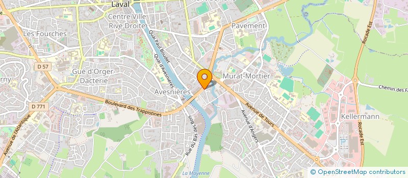 localisation de l'entreprise EMELOU SERVICES à LAVAL