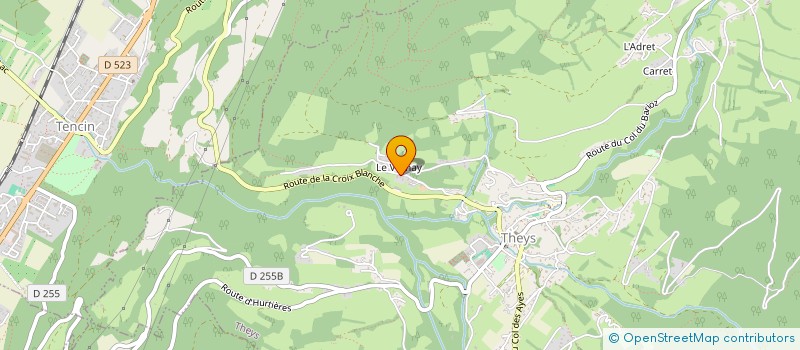 localisation de l'entreprise EMEMIC  THEYS