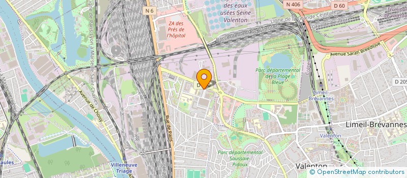 localisation de l'entreprise EMENA HOME  VILLENEUVE-SAINT-GEORGES