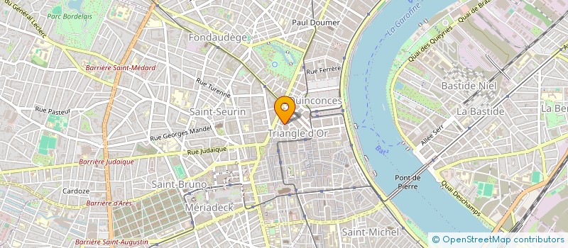 localisation de l'entreprise EMENDA FRANCE à BORDEAUX