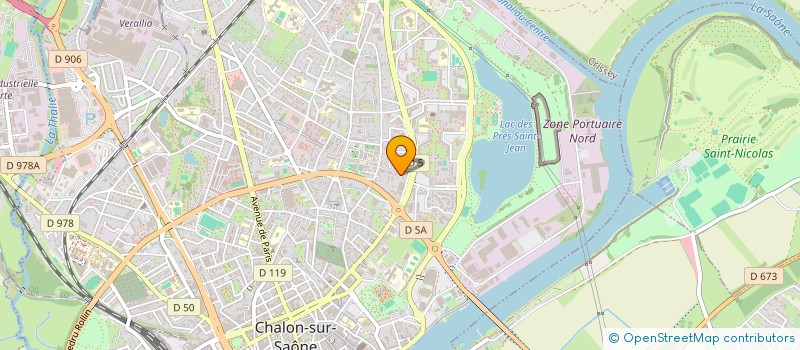 localisation de l'entreprise EMENIS  CHALON-SUR-SAONE