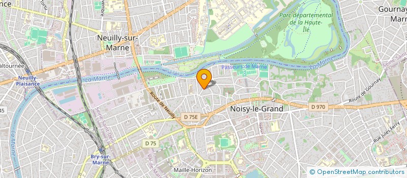 localisation de l'entreprise EMENTIS  NOISY-LE-GRAND