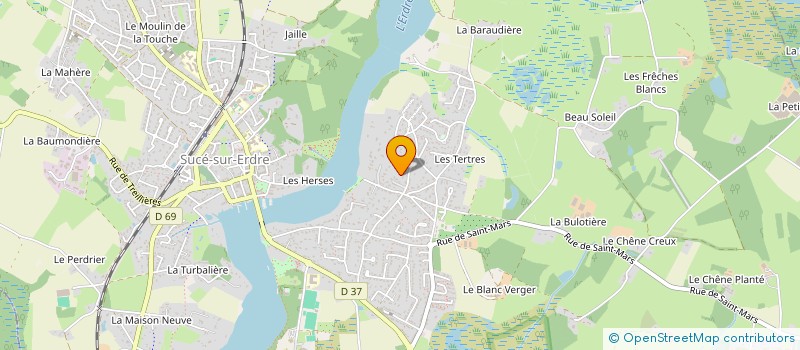 localisation de l'entreprise EMEP25  SUCE-SUR-ERDRE