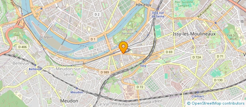 localisation de l'entreprise EMERALD SKY  CHATILLON