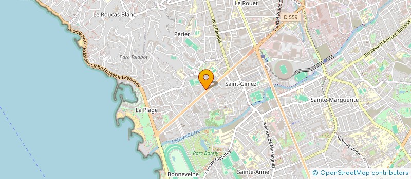 localisation de l'entreprise EMERAUDE 26 à MARSEILLE