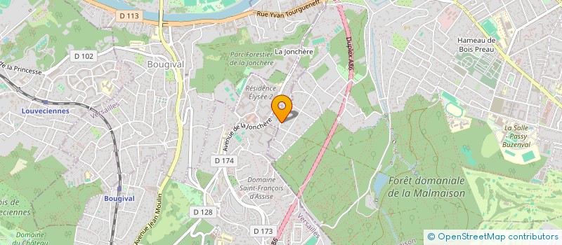 localisation de l'entreprise EMERAUDE à RUEIL-MALMAISON