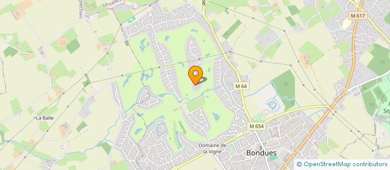 localisation de l'entreprise EMERAUDE  BONDUES