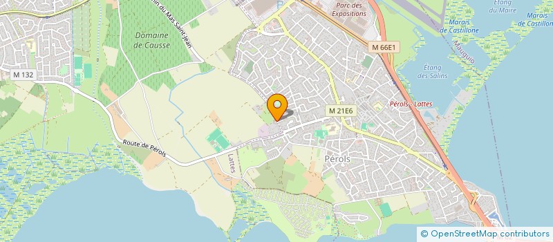 localisation de l'entreprise EMERAUDE à CASTRIES