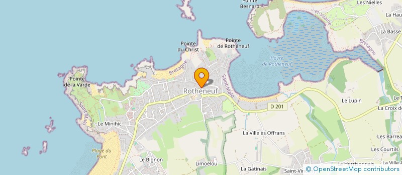 localisation de l'entreprise EMERAUDE  SAINT-MALO
