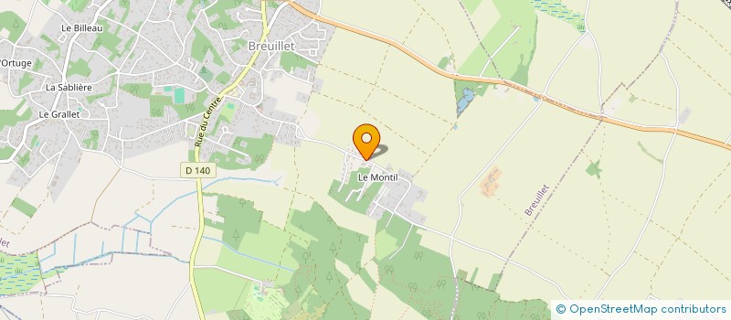 localisation de l'entreprise EMERAUDE  BREUILLET