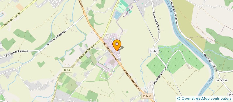 localisation de l'entreprise EMERAUDE  VILLEMUR-SUR-TARN