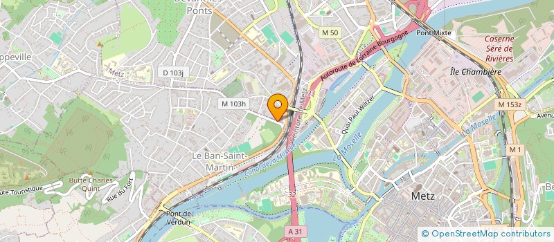 localisation de l'entreprise EMERAUDE  METZ