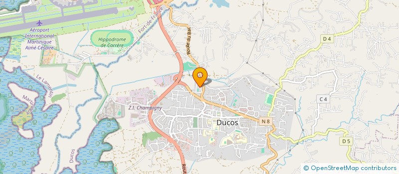 localisation de l'entreprise EMERAUDE  DUCOS