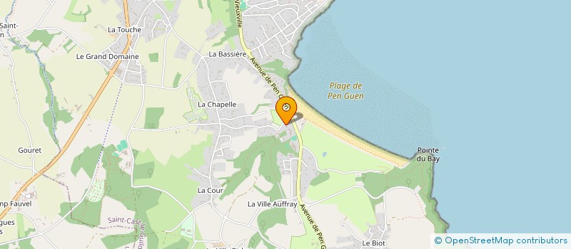 localisation de l'entreprise EMERAUDE CNARFEL FOGEL  SAINT-CAST-LE-GUILDO