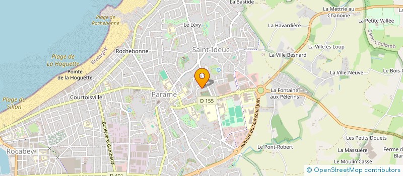 localisation de l'entreprise EMERAUDE CONSEIL INVESTISSEMENTS SARL à SAINT-MALO