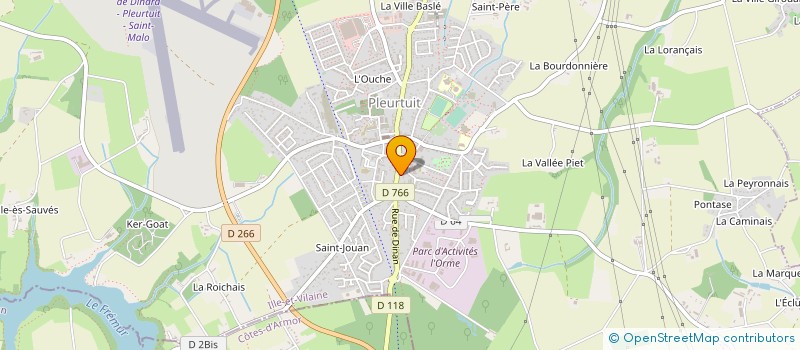 localisation de l'entreprise EMERAUDE CONSULTING  PLEURTUIT