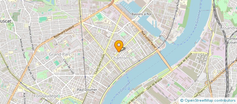 localisation de l'entreprise EMERAUDE FORMATION  BORDEAUX