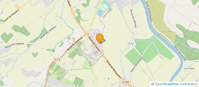 localisation de l'entreprise EMERAUDE GROUPE à VILLEMUR-SUR-TARN