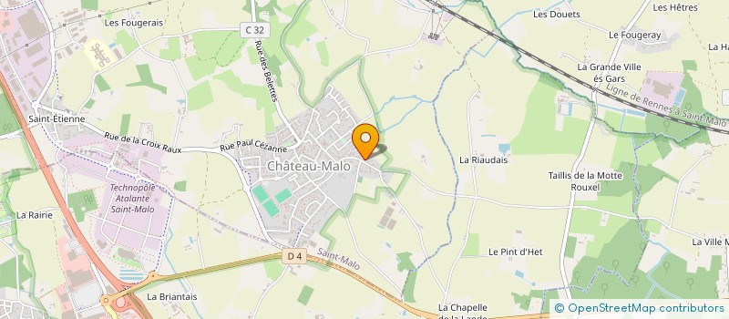 localisation de l'entreprise EMERAUDE GUIDES à SAINT-MALO