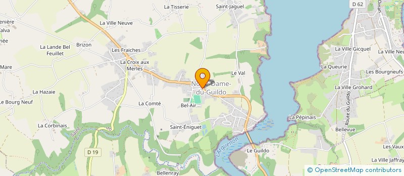 localisation de l'entreprise EMERAUDE MAINTENANCE à SAINT-CAST-LE-GUILDO