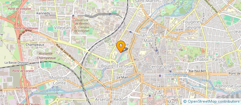 localisation de l'entreprise EMERAUDE PATRIMOINE  RENNES