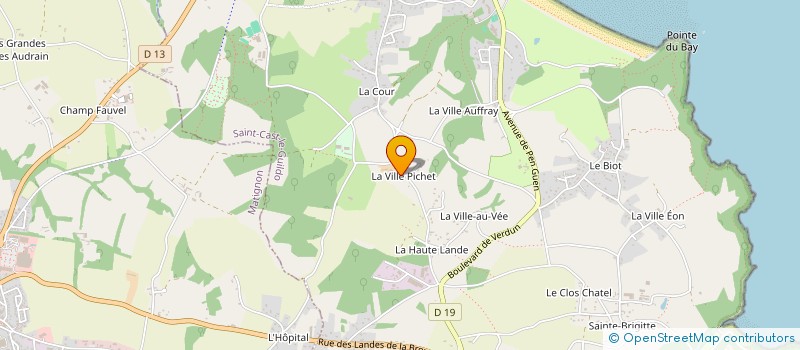 localisation de l'entreprise EMERAUDE POWER CHARGE  SAINT-CAST-LE-GUILDO