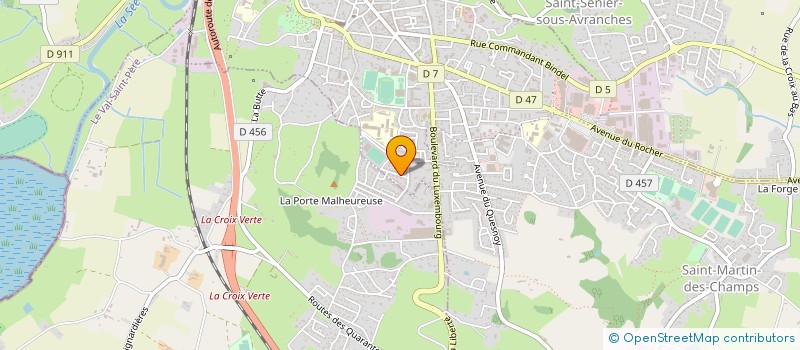 localisation de l'entreprise EMERAUDE REALISATION DIFFUSION  AVRANCHES