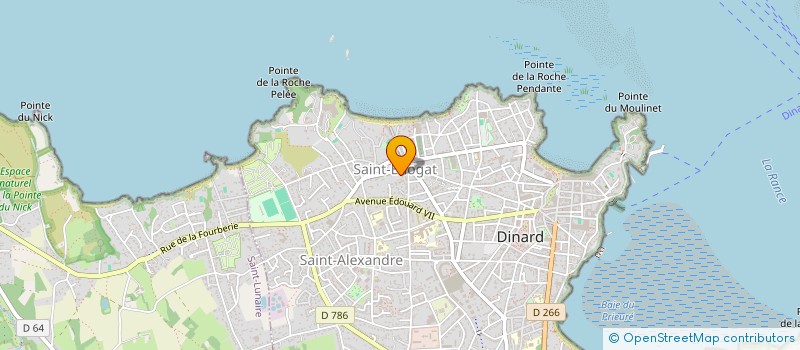 localisation de l'entreprise EMERAUDE SPIRITS SAS  DINARD