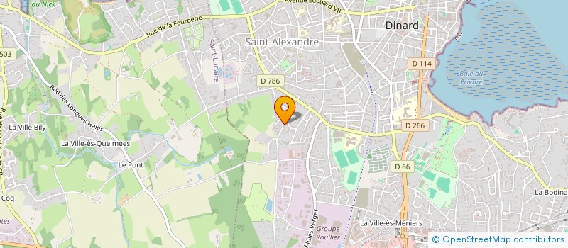 localisation de l'entreprise EMERAUDE SPORT AUTO  DINARD