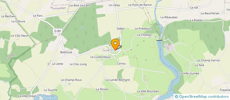 localisation de l'entreprise EMERAUDE SYSTEME AUTOMATIQUE à GUENROC