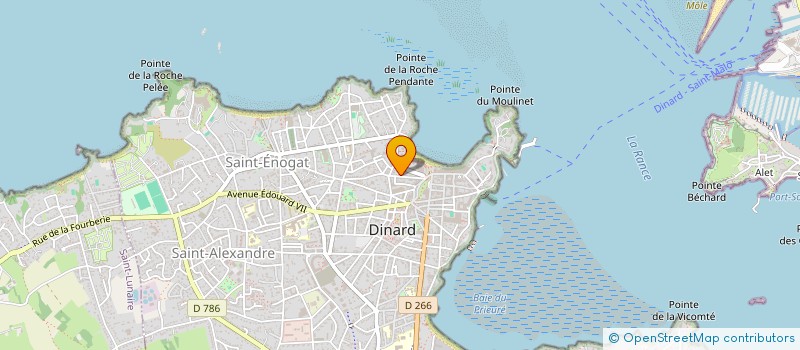 localisation de l'entreprise EMERAUDE VTC  DINARD