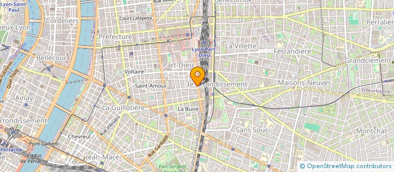 localisation de l'entreprise EMERAUDES AVENUE à LYON