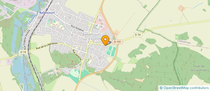 localisation de l'entreprise EMEREL à BALLANCOURT-SUR-ESSONNE