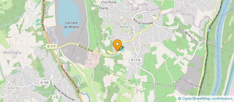 localisation de l'entreprise EMERES  MILLERY