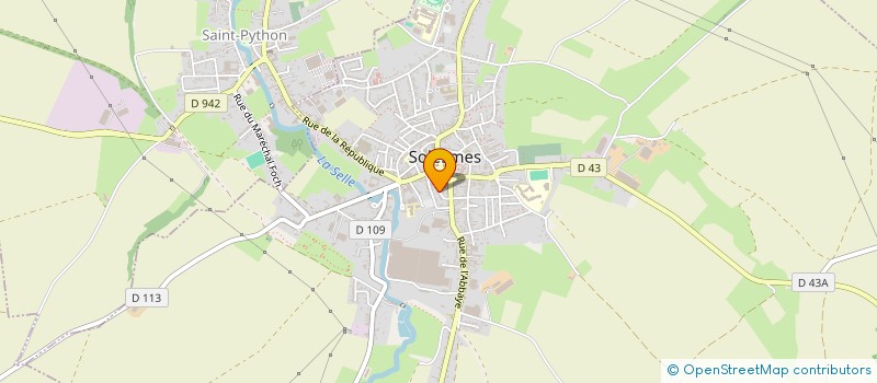 localisation de l'entreprise EMERGE  SOLESMES