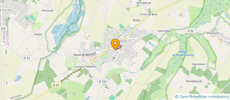 localisation de l'entreprise EMERGENCE à SAINT-MOLF