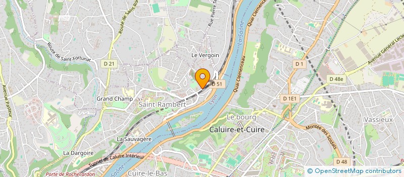 localisation de l'entreprise EMERGENCE  LYON