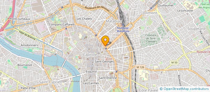 localisation de l'entreprise EMERGENCE  TOULOUSE