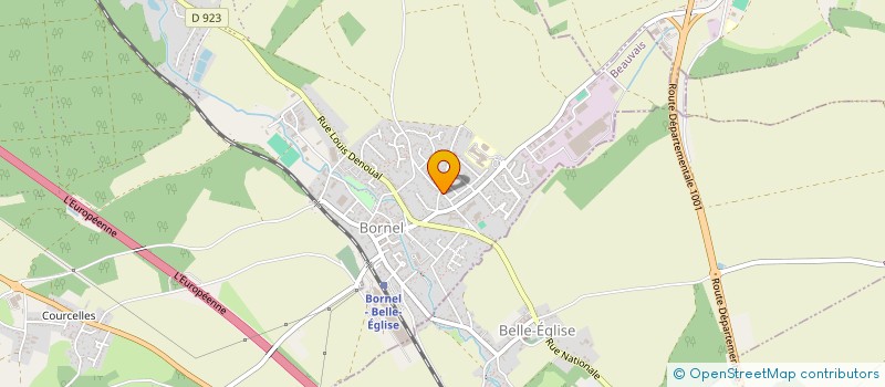 localisation de l'entreprise EMERGENCE  BORNEL