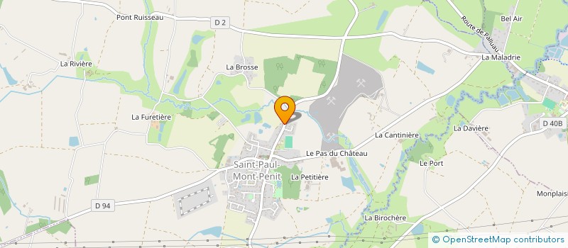 localisation de l'entreprise EMERGENCE  SAINT-PAUL-MONT-PENIT