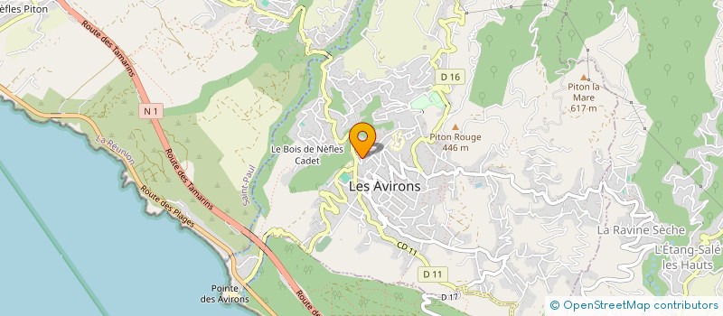 localisation de l'entreprise EMERGENCE  LES AVIRONS