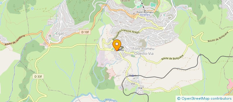 localisation de l'entreprise EMERGENCE  FONT-ROMEU-ODEILLO-VIA