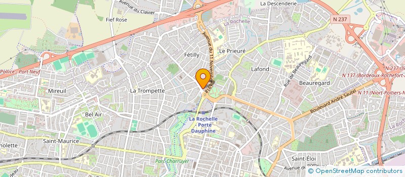 localisation de l'entreprise EMERGENCE CONSEIL  PERIGNY