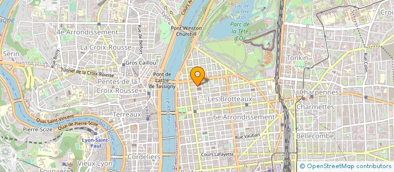 localisation de l'entreprise EMERGENCE DEVELOPPEMENT  LYON