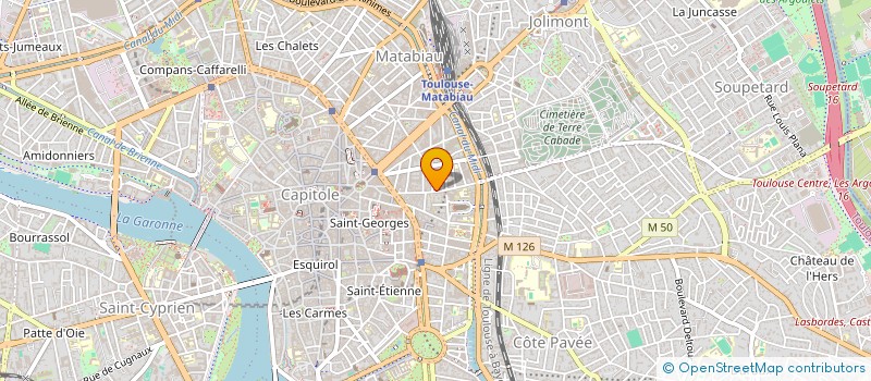 localisation de l'entreprise EMERGENCE ET DEVELOPPEMENT D'UNE ECONOMIE NATURELLE EN AFRIQUE - EDEN AFRIQUE - à TOULOUSE