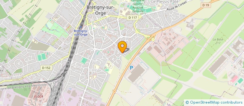 localisation de l'entreprise EMERGENCE ET HARMONIE à BRETIGNY-SUR-ORGE