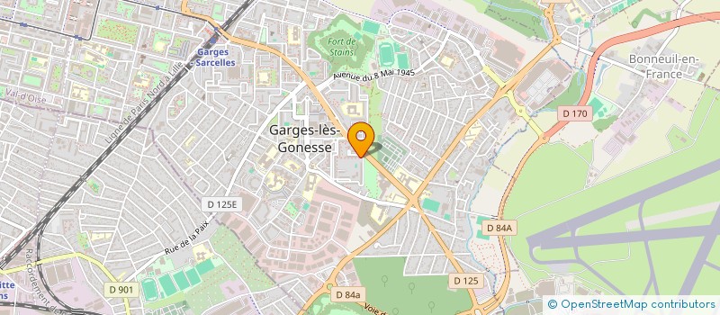 localisation de l'entreprise EMERGENCE GARGES  GARGES-LES-GONESSE