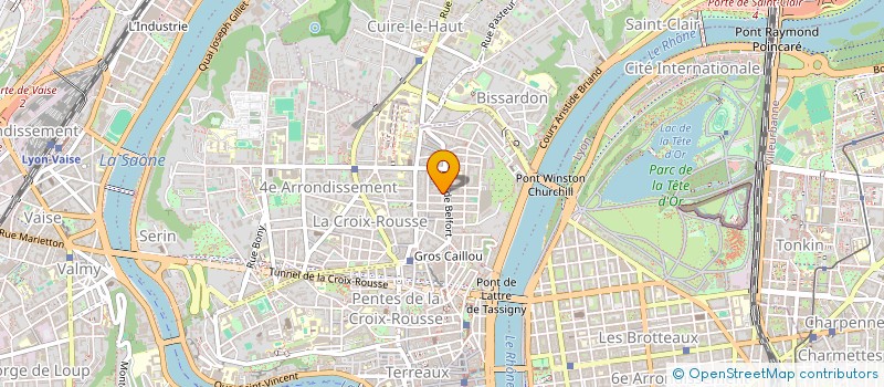 localisation de l'entreprise EMERGENCE MEDIA à LYON